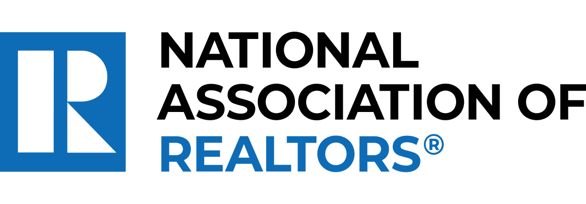 National_Association_of_REALTORS_Logo.svg National Association of Realtors logo with a blue "R" symbol and the words "NATIONAL ASSOCIATION OF REALTORS®" in black and blue text.